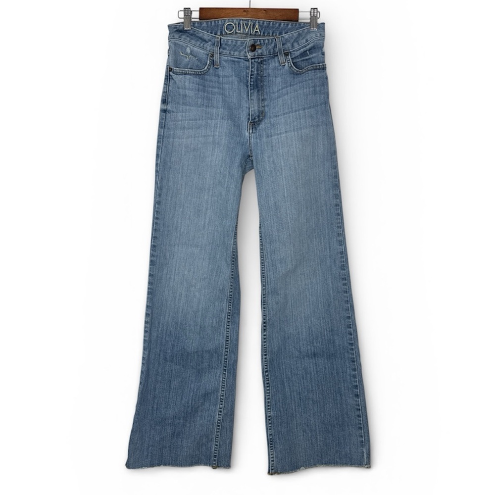Kimes Ranch Olivia Denim Blue Wide Leg Jeans